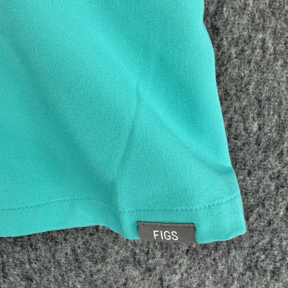 FIGS Oasis Inala Slim Scrub Top Stretch Pockets Women XXL Retired Color Nurse - Picture 4 of 7